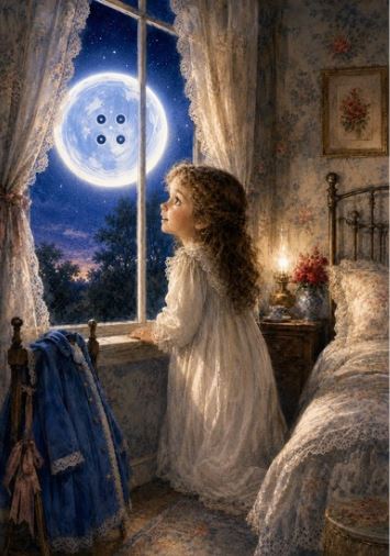 The Blue Button Moon cover